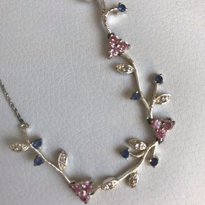 Silver plated necklace